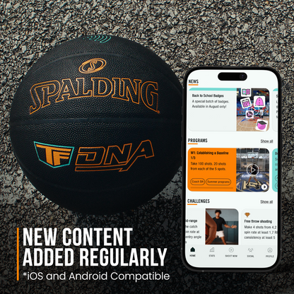 Spalding TF DNA Smart Basketball (1-Year App Subscription)