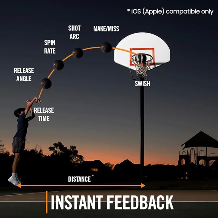 Spalding TF DNA Smart Basketball (1-Year App Subscription)